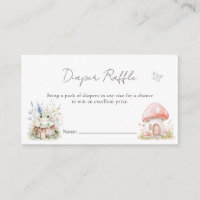 Fairy Wildflower Enchanted Whimsical Baby Shower
