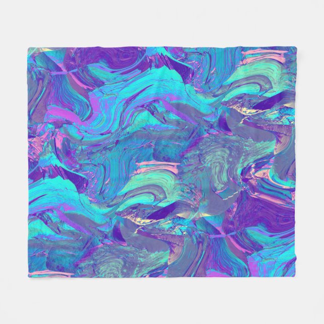 fairy wing artglass : fleece blanket (Front (Horizontal))
