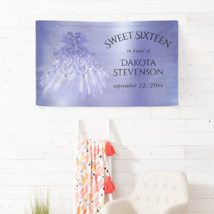 Fairy Wing Lavender Gown   Purple Iridescent Sheen Banner