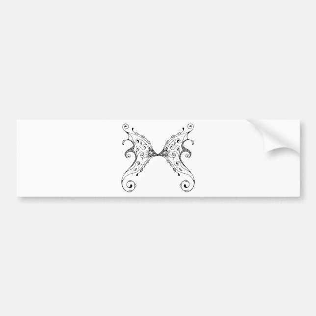 Fairy Wings Bumper Sticker (Front)