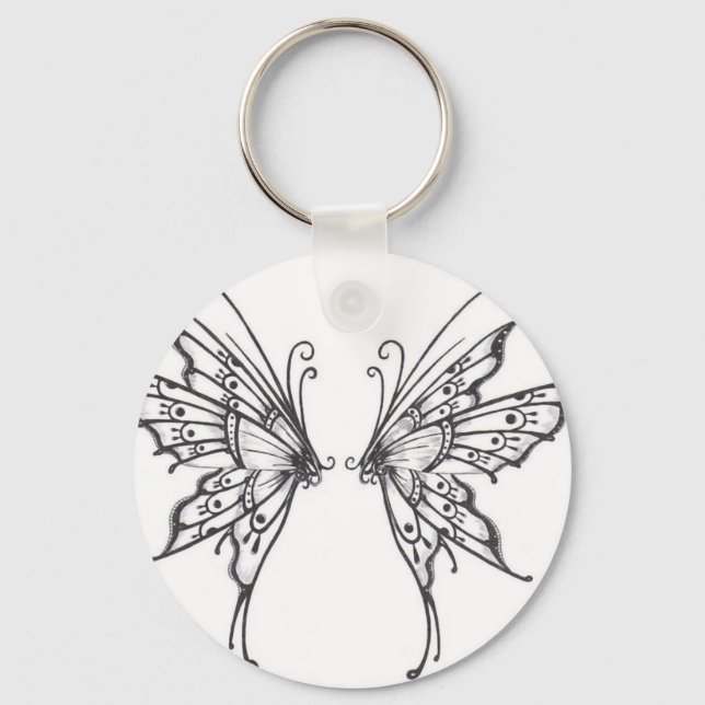 Fairy WINGS Keychain (Front)