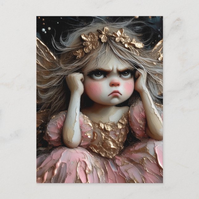 Fairy With An Attitude Postcard (Front)
