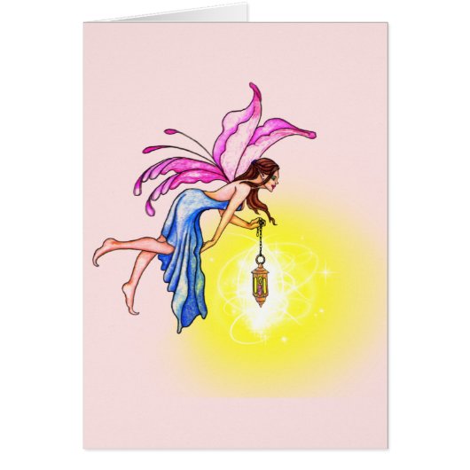 Fairy with Lantern Cards (Front)