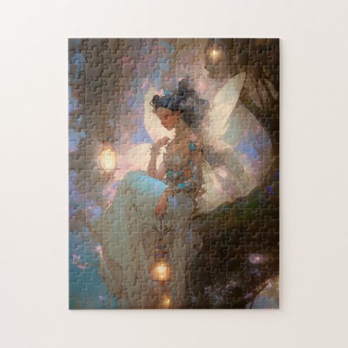 Fairy With Lantern Jigsaw Puzzle
