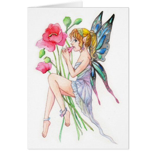 Fairy with Ocarina Cards (Front)