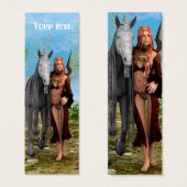 Fairy with Unicorn (Front & Back)