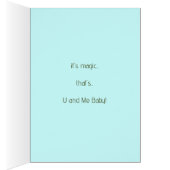 Fairy with Wand and Hearts Cards (Inside (Right))