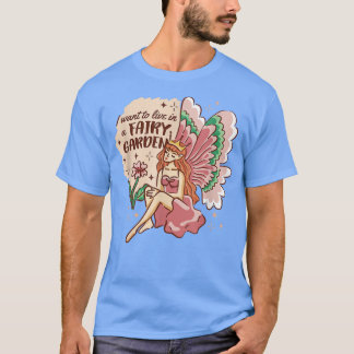 Fairy With Wings Funny T-Shirt