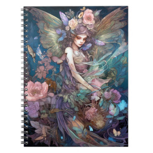 Fairy Woman Fantasy Art Notebook