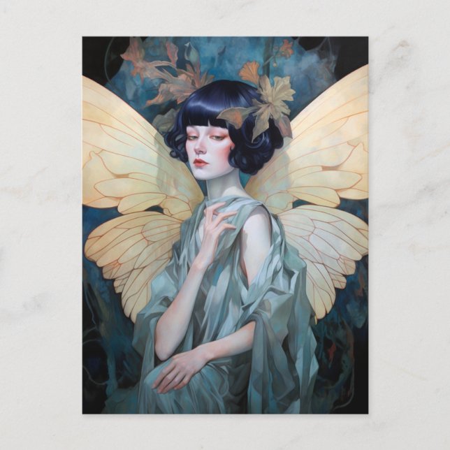 Fairy Woman Fantasy Art Postcard (Front)