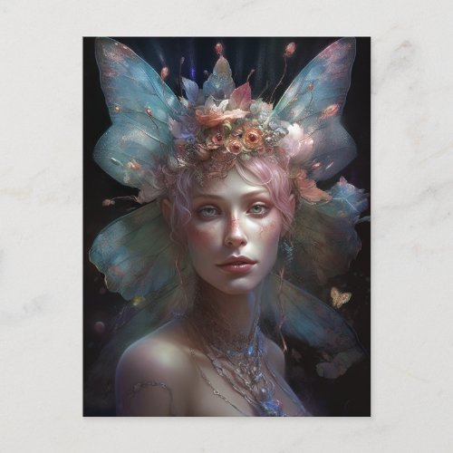 Fairy Woman Fantasy Art Postcard