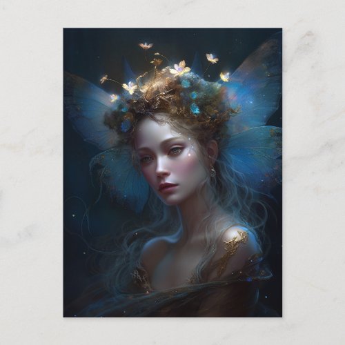 Fairy Woman Fantasy Art Postcard