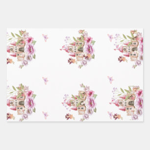 Fairy Wonderland Collection Whimsical Fairy Wrapping Paper Sheets