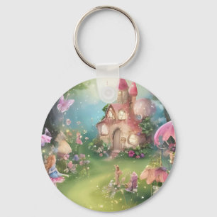 Fairy Wonderland party favor Keychain