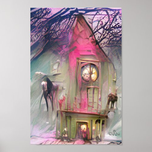 fairy world art and fantasy  poster