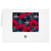 Fairy wren and poppies (Back Horizontal)