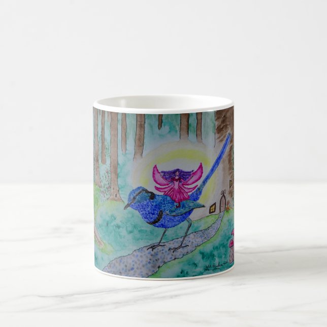 Fairy Wren Coffee Mug (Center)