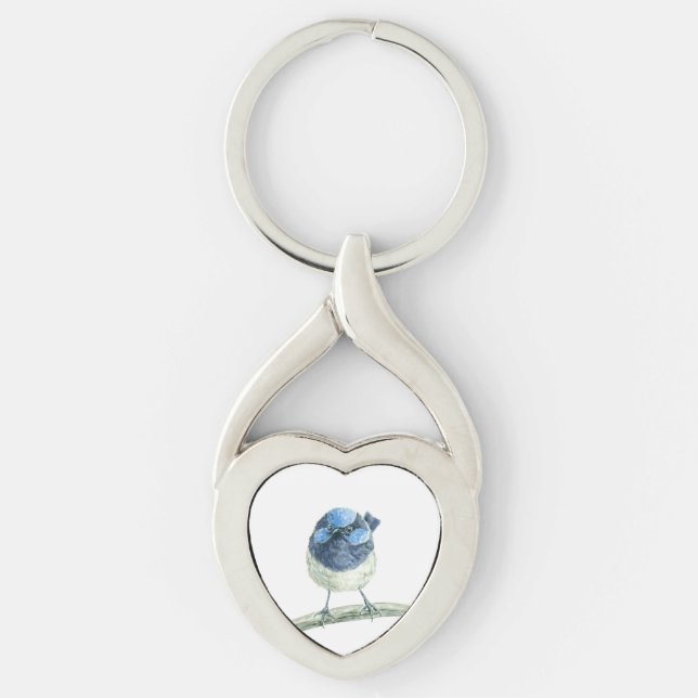 Fairy wren keychain (Front)