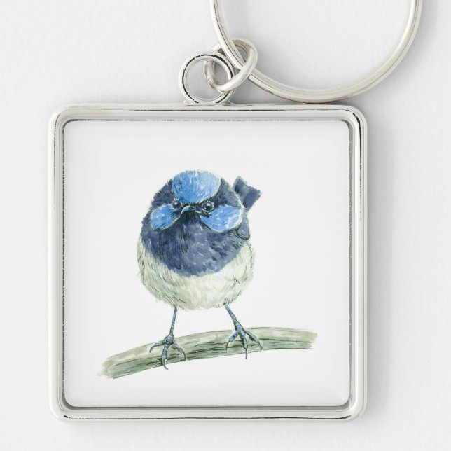 Fairy wren keychain (Front)