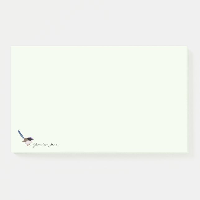 Fairy Wren Post-it Notes (Front)