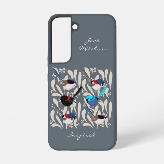 Fairy Wrens Case-Mate Samsung Galaxy Case (Back)