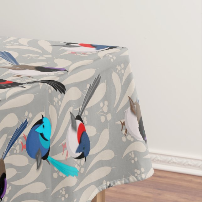 Fairy Wrens Tablecloth (In Situ)