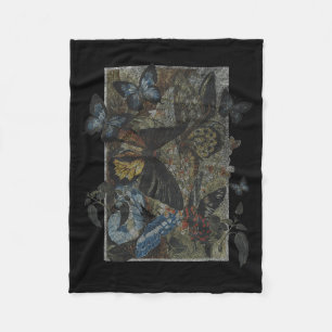 Fairycore Aesthetic Fairy Grunge Cottagecore Goth Fleece Blanket