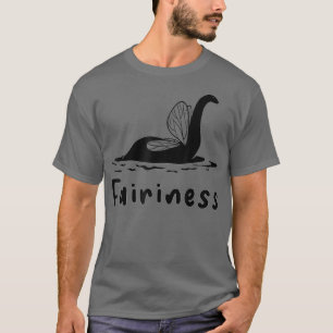 Fairycore Aesthetic Fairy Loch Ness Monster Fairin T-Shirt
