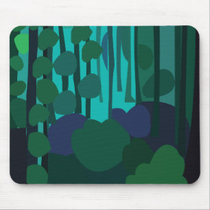 Fairycore Cottagecore Forest Nature Mouse Pad