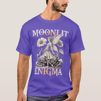Fairycore Dark Fairy Moonlit Enigma gift T-Shirt