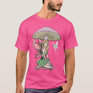 Fairycore Esthetic Fairy Grunge Skateboarding Mus T-Shirt