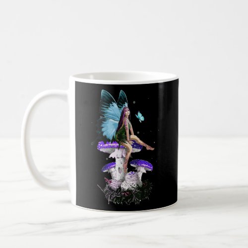 Fairycore Fairy And Mushroom Grunge Aesthetic Cott Coffee Mug