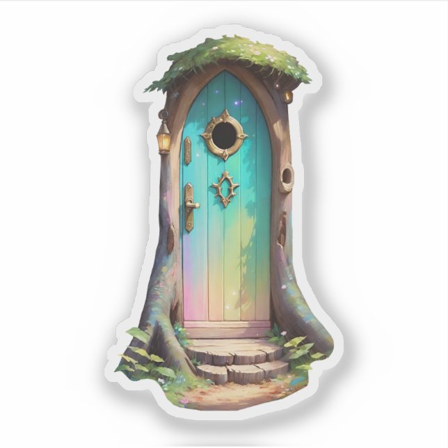 Fairycore Fairy Door Sticker (Front)