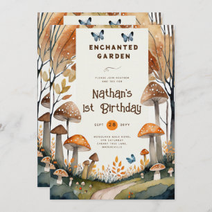 FAIRYCORE NATURE BABYSHOWER 1ST BIRTHDAY ANY EVENT INVITATION