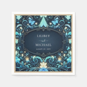 Fairycore Save the Date Fairytale Glow Up Fairy Napkins