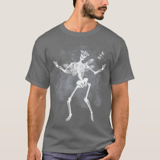 Fairycore Skeleton Vintage for who love beauty T-Shirt