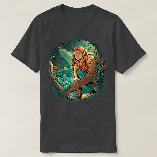 FairycoreFairy Forests Aesthetic For Women and Gir T-Shirt (Design Front)