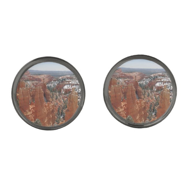 Fairyland Canyon at Bryce Canyon National Park Cufflinks (Front)