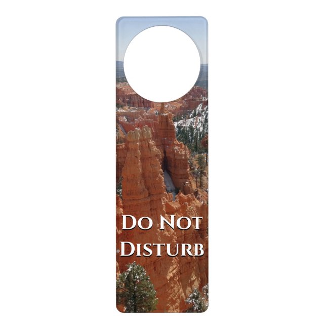 Fairyland Canyon at Bryce Canyon National Park Door Hanger (Front)