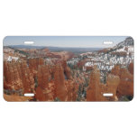 Fairyland Canyon at Bryce Canyon National Park License Plate