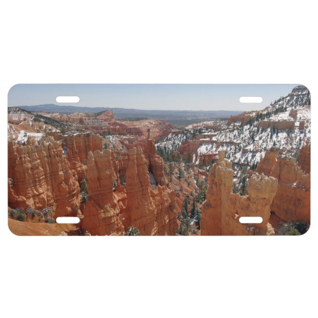 Fairyland Canyon at Bryce Canyon National Park License Plate (Front)