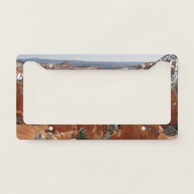 Fairyland Canyon at Bryce Canyon National Park License Plate Frame (Front)