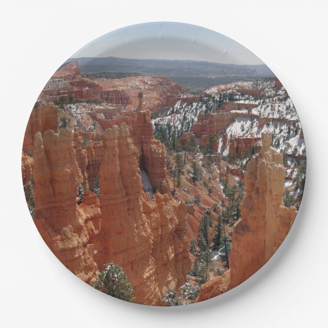 Fairyland Canyon at Bryce Canyon National Park Paper Plates (Front)