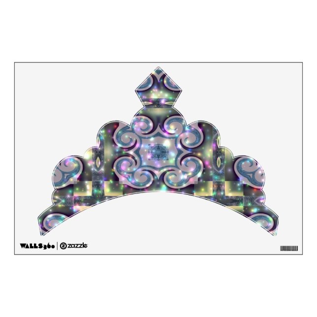 Fairyland Decorative Tiara Decal (Front)