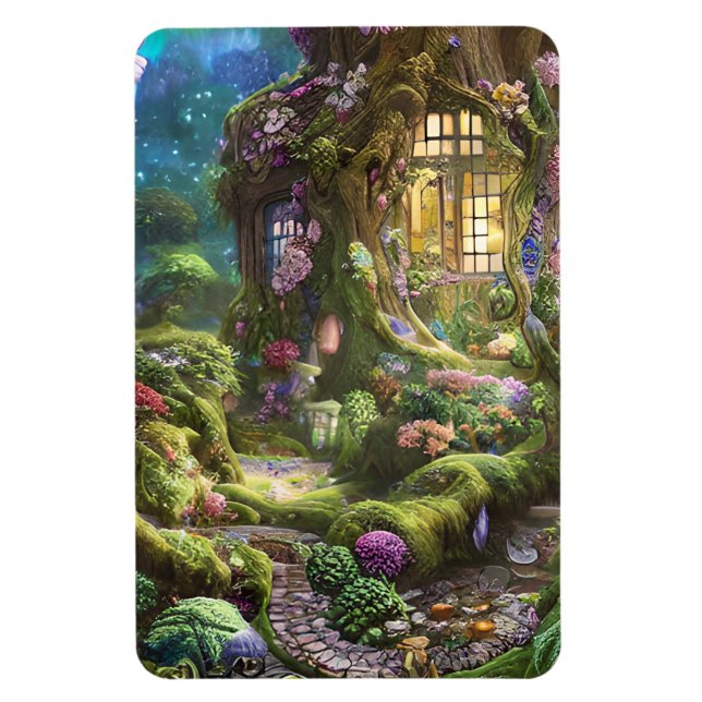 Fairyland Forest Graphic Magnet (Vertical)