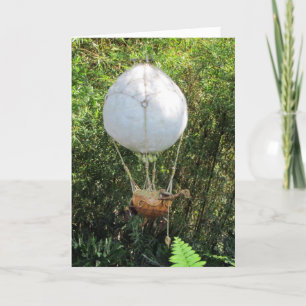 Fairy's Hot Air Balloon Greeting Card