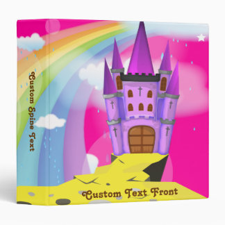 Fairytail Castle 3 Ring Binder
