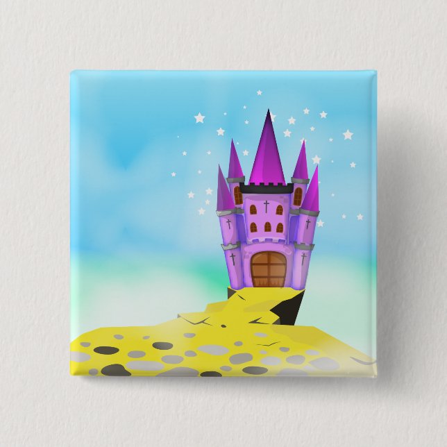 Fairytail Castle Button (Front)