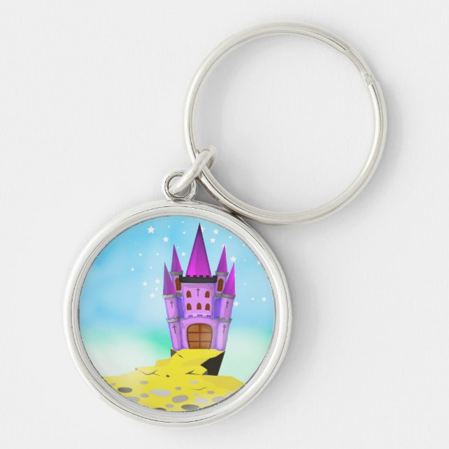 Fairytail Castle Keychain (Front)