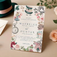 Fairytale Alice in Wonderland Whimsical Wedding